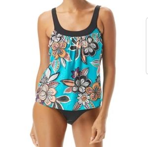 Coco Reef Tropical Ultra Fit Underwire Tankini NWT